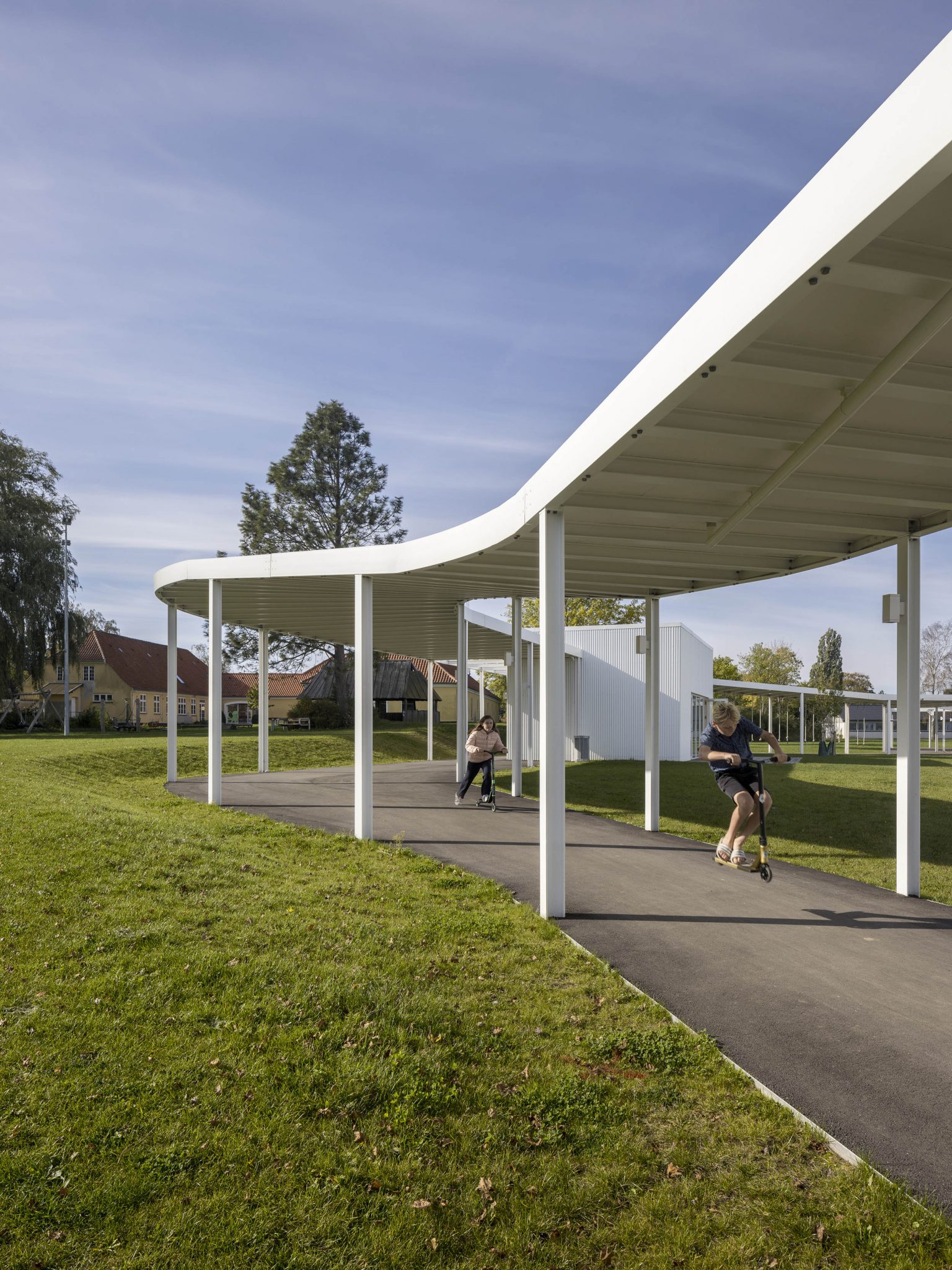 Ee Arkitekter Kulturogbevægelsesparkhøng Loop Mellemzone Gynger